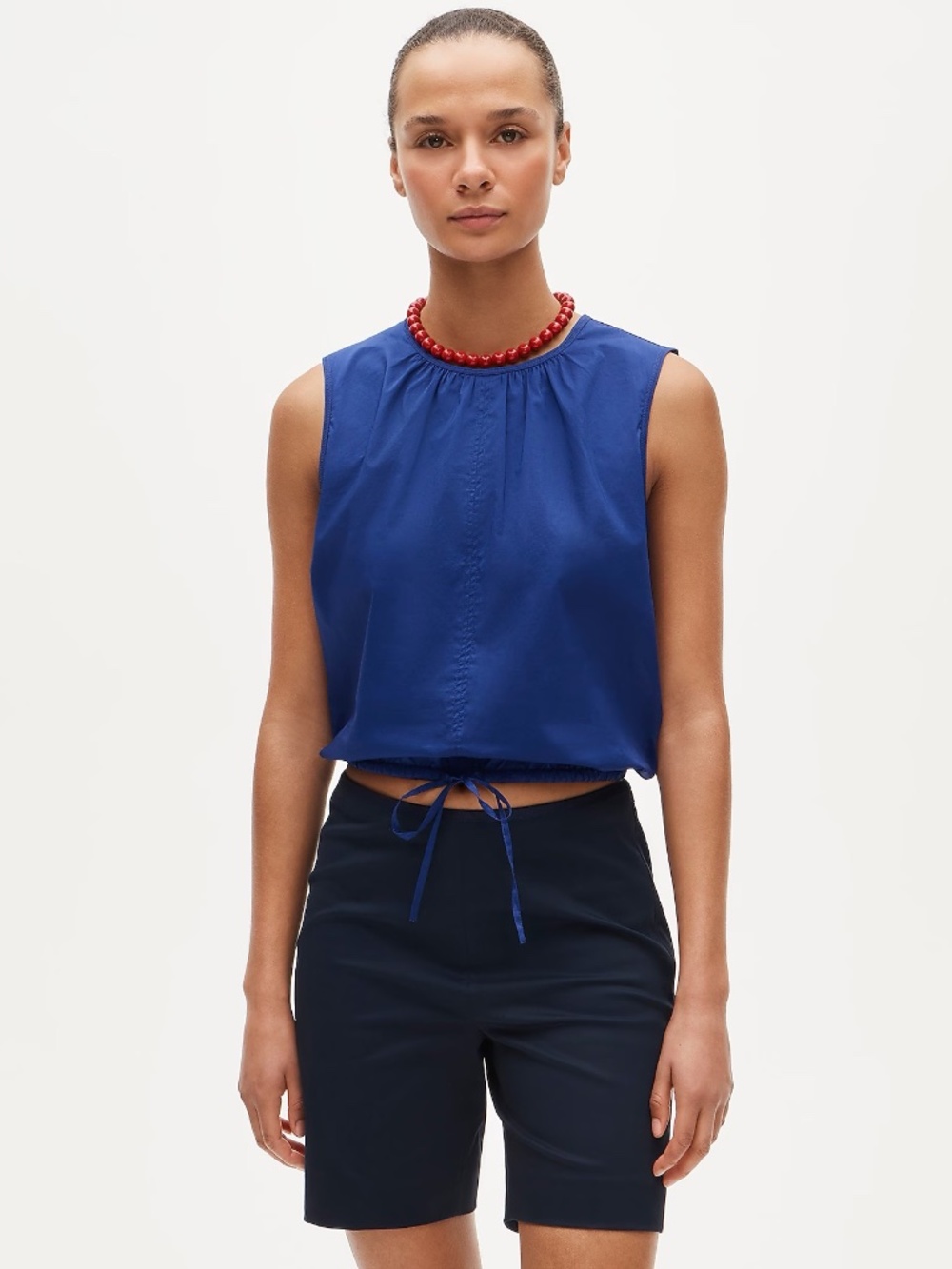 JCREW Bermuda short in sateen